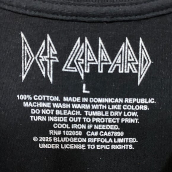 Def Leppard Pyromania Album Cover Art T-Shirt Large - Picture 6 of 6